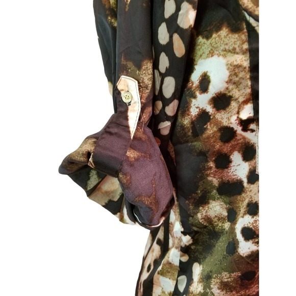 Calvin Klein Women's Shirt Multicolor Size M, Length 27 in, Pit to Pit 21 in - Picture 5 of 6